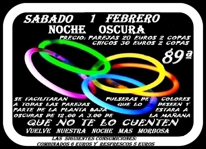 NOCHE OSCURA Nº89